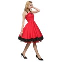 Women's Halter 50s Vintage Plus Sizes Swing Dress