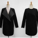 Maternity Long Trench Coat , Casual Long Sleeve Wool Maternity Long Trench Coat , Casual Long Sleeve Wool