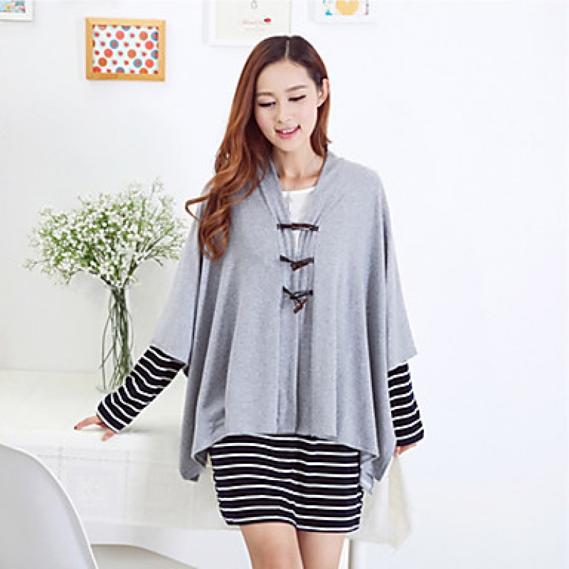 Maternity Short Vintage ? Sleeve Cotton Maternity Short Vintage ? Sleeve Cotton