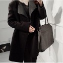 Maternity Long Trench Coat , Casual Long Sleeve Wool Maternity Long Trench Coat , Casual Long Sleeve Wool