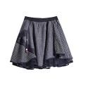 Our Story Women's Print Gray SkirtsVintage Above Knee