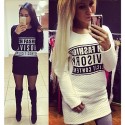 Women's Vintage Sexy Bodycon Casual Print Hoodies , Long Sleeve Cotton Women's Vintage Sexy Bodycon Casual Print Hoodies , Long Sleeve Cotton